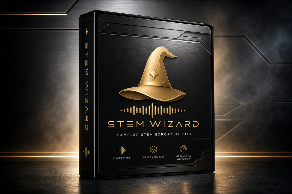 Stem Wizard software box mockup